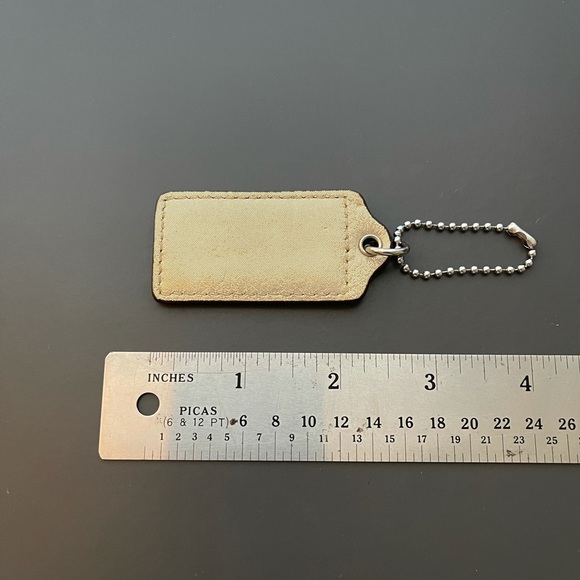 Coach Gold Screen Hang Tag - Picture 2 of 2